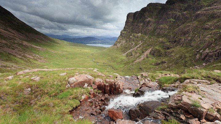 Landschaft Bealach na Ba